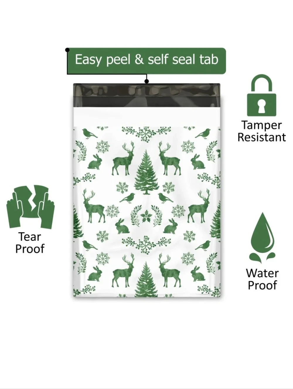 25ct, 10x13 POLY MAILERS
